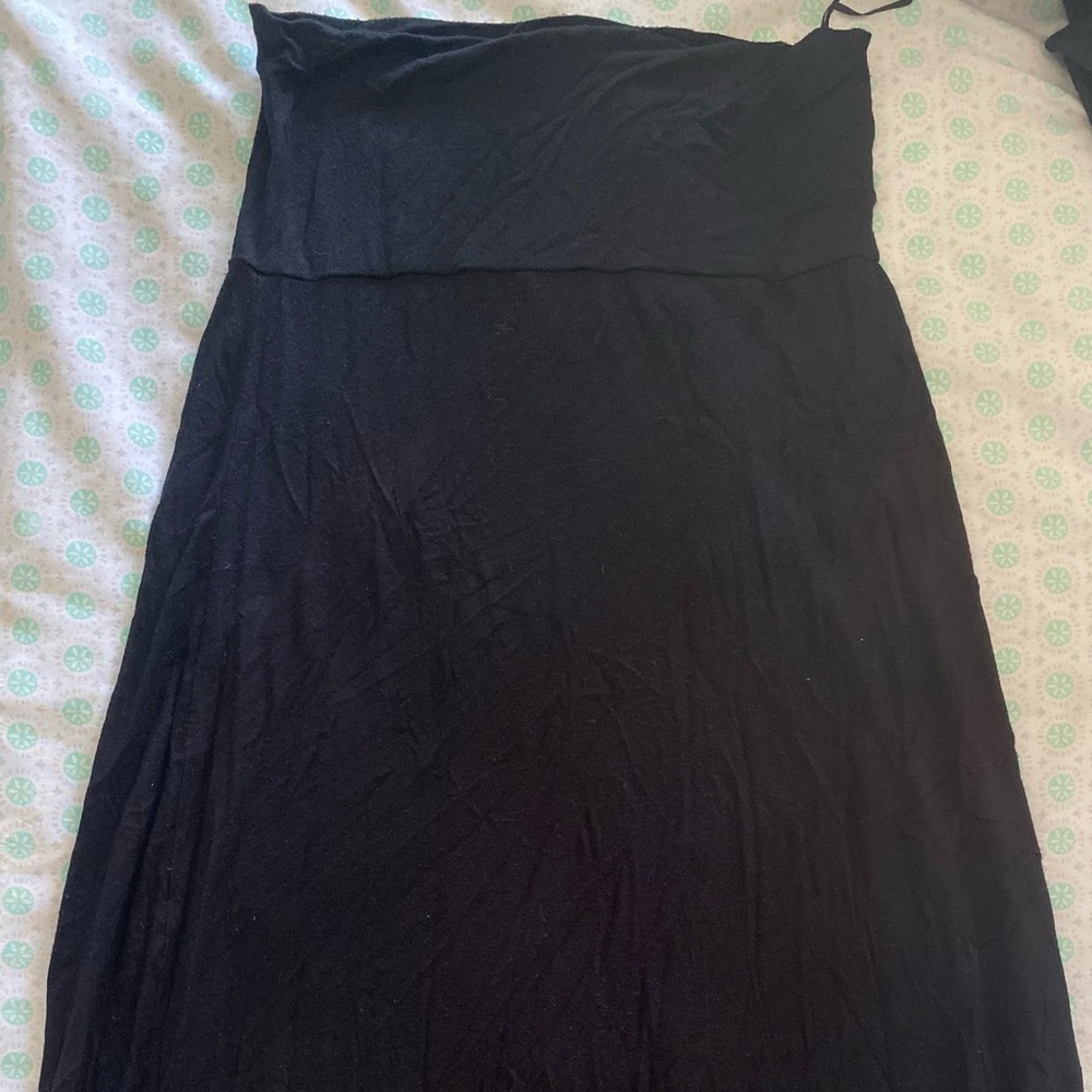 Mind Code Black Spaghetti Strap Sundress